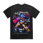 Dance 'Til Dawn - Oversized Stone Wash Tee