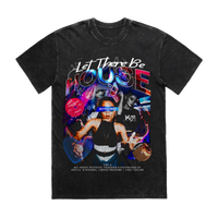 Dance 'Til Dawn - Oversized Stone Wash Tee